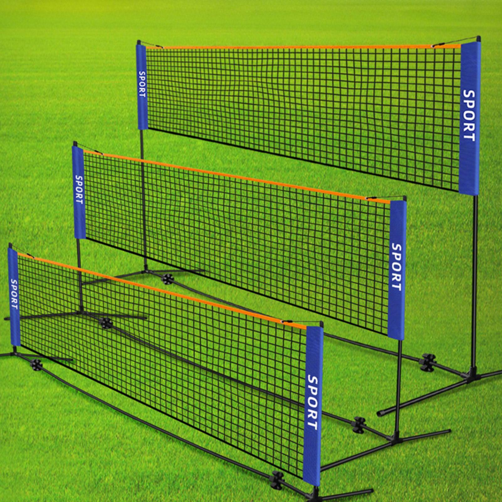 شبكة كرة الريشة قابلة لتعديل ا - مراجعة Sports Equipment Badminton وسعره