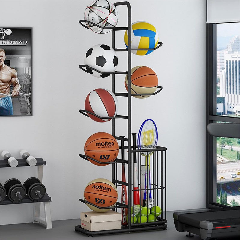 رف تخزين للكرات الرياضية، حامل - مراجعة Sports Equipment Badminton وسعره